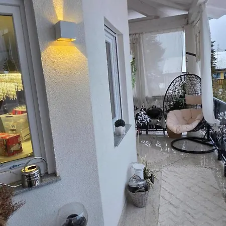 Exklusives 115 M Designer Kamin Spa-bad Balkon Lounge شقة *