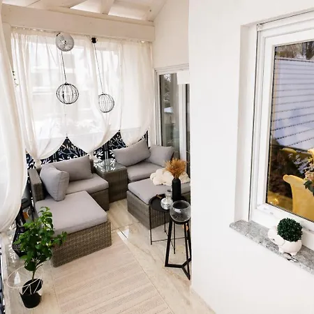 Exklusives 115 M Designer Kamin Spa-bad Balkon Lounge