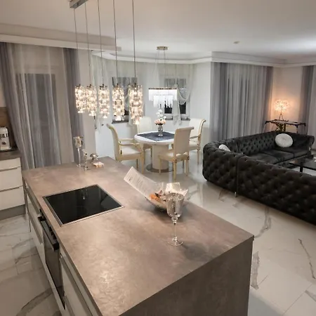 Apartmán Exklusives 115 M Designer Kamin Spa-bad Balkon Lounge