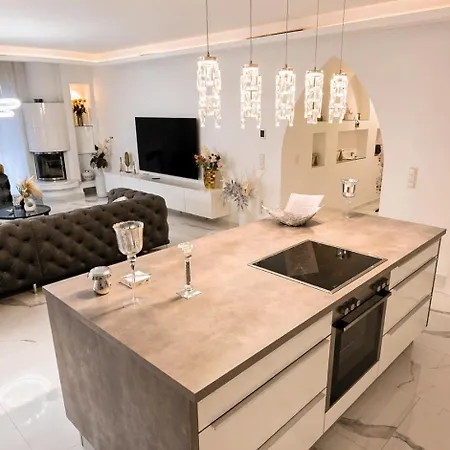 Apartmán Exklusives 115 M Designer Kamin Spa-bad Balkon Lounge